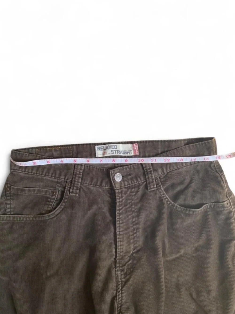 Levi’s 559 Corduroy Pants 32/34 Brown Y2K